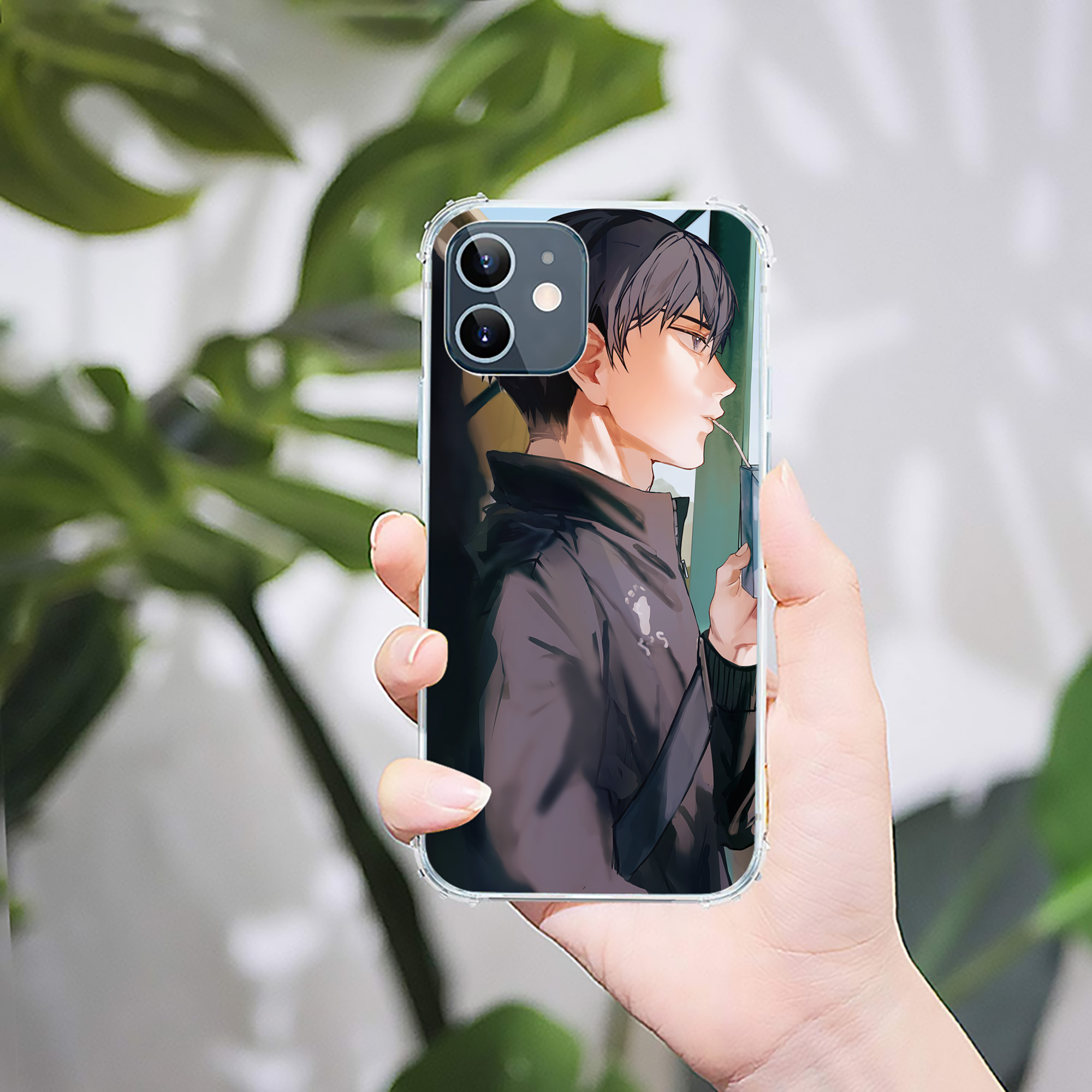 （画像用） ハイキュー!! Haikyu!! 【iPhone 12シリーズ対応】透明スマホケース（クリアソフトケース）